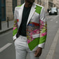 Equatorial Guinea Independence Day Parrot Blazer Patriotic Flag Coat Of Arms Tropical Floral