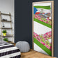 Equatorial Guinea Independence Day Parrot Door Cover Patriotic Flag Coat Of Arms Tropical Floral