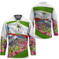 Equatorial Guinea Independence Day Parrot Hockey Jersey Patriotic Flag Coat Of Arms Tropical Floral