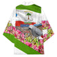 Equatorial Guinea Independence Day Parrot Kimono Patriotic Flag Coat Of Arms Tropical Floral