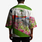 Equatorial Guinea Independence Day Parrot Kimono Patriotic Flag Coat Of Arms Tropical Floral
