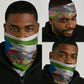 Equatorial Guinea Independence Day Parrot Neck Gaiter Patriotic Flag Coat Of Arms Tropical Floral