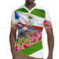 Equatorial Guinea Independence Day Parrot Rugby Jersey Patriotic Flag Coat Of Arms Tropical Floral