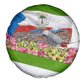 Equatorial Guinea Independence Day Parrot Spare Tire Cover Patriotic Flag Coat Of Arms Tropical Floral