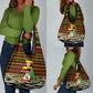 Uganda Christmas Grocery Bag Santa in Canoe Christmas Tree Uganda Map Flag - African Pride
