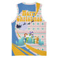 Somalia Christmas Basketball Jersey Santa Cheetah Christmas Tree Village Scene and Festive Snowflake TS04