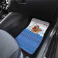 Somalia Christmas Car Mats Santa on Camel Christmas Tree Ornaments Candy Canes and Snowflake - African Pride