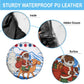 Somalia Christmas Spare Tire Cover Santa on Camel Christmas Tree Ornaments Candy Canes and Snowflake - African Pride