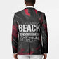 Steve Biko Blazer with Black Consciousness Portrait, Power Fist Symbol and Red-Black Freedom - African Pride