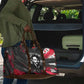 Steve Biko Travel Bag with Black Consciousness Portrait, Power Fist Symbol and Red-Black Freedom - African Pride