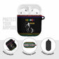 Steve Biko AirPods Case with Microphone Portrait, Black Consciousness Quote and Vibrant Ethnic Wave - African Pride