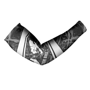 Steve Biko Arm Sleeves with Monochrome Portrait, Ideas Do Not Die Quote - African Pride