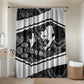 Steve Biko Bathroom Set with Monochrome Portrait, Ideas Do Not Die Quote - African Pride