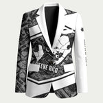 Steve Biko Blazer with Monochrome Portrait, Ideas Do Not Die Quote - African Pride