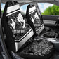Steve Biko Car Seat Cover with Monochrome Portrait, Ideas Do Not Die Quote - African Pride