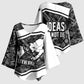 Steve Biko Kimono Sleeve Blouse with Monochrome Portrait, Ideas Do Not Die Quote - African Pride