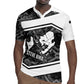 Steve Biko Rugby Jersey with Monochrome Portrait, Ideas Do Not Die Quote - African Pride