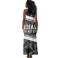 Steve Biko Tank Maxi Dress with Monochrome Portrait, Ideas Do Not Die Quote - African Pride