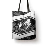 Steve Biko Tote Bag with Monochrome Portrait, Ideas Do Not Die Quote - African Pride