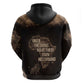Chinua Achebe Hoodie with Sepia Portrait, Lion Historians Quote and Vintage African Map - African Pride