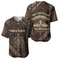Chinua Achebe Baseball Jersey with Tribal Symbol Design, The Storyteller Quote and Africa Wrote Back - African Pride