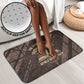 Chinua Achebe Bathroom Set with Tribal Symbol Design, The Storyteller Quote and Africa Wrote Back - African Pride
