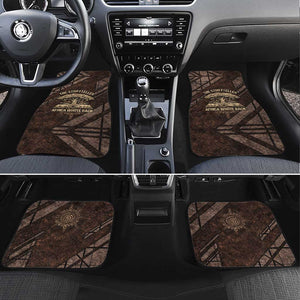 Chinua Achebe Car Mats with Tribal Symbol Design, The Storyteller Quote and Africa Wrote Back - African Pride