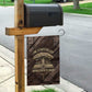 Chinua Achebe Garden Flag with Tribal Symbol Design, The Storyteller Quote and Africa Wrote Back - African Pride