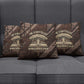 Chinua Achebe Pillow Cover with Tribal Symbol Design, The Storyteller Quote and Africa Wrote Back - African Pride