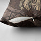 Chinua Achebe Pillow Cover with Tribal Symbol Design, The Storyteller Quote and Africa Wrote Back - African Pride