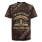 Chinua Achebe Rugby Jersey with Tribal Symbol Design, The Storyteller Quote and Africa Wrote Back - African Pride