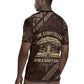 Chinua Achebe Rugby Jersey with Tribal Symbol Design, The Storyteller Quote and Africa Wrote Back - African Pride