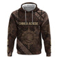 Chinua Achebe Zip Hoodie with Tribal Symbol Design, The Storyteller Quote and Africa Wrote Back - African Pride