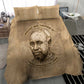 Ngugi wa Thiong O Bedding Set Vintage Map Ancient African Library - Decolonising the Mind - African Pride