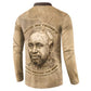 Ngugi wa Thiong O Button Sweatshirt Vintage Map Ancient African Library - Decolonising the Mind