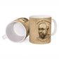 Ngugi wa Thiong O Ceramic Mug Vintage Map Ancient African Library - Decolonising the Mind - African Pride