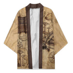 Ngugi wa Thiong O Kimono Vintage Map Ancient African Library - Decolonising the Mind - African Pride