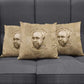 Ngugi wa Thiong O Pillow Cover Vintage Map Ancient African Library - Decolonising the Mind - African Pride