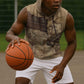 Ngugi wa Thiong O Sleeveless Hoodie Vintage Map Ancient African Library - Decolonising the Mind - African Pride