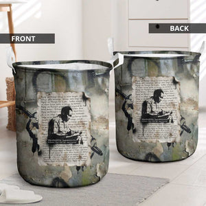 Ngugi wa Thiong O Laundry Basket Graffiti Resist Statement Ink Pen Revolution Fist Literary Activism - African Pride