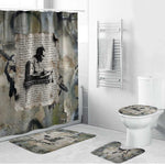 Ngugi wa Thiong O Bathroom Set Graffiti Resist Statement Ink Pen Revolution Fist Literary Activism - African Pride