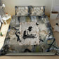 Ngugi wa Thiong O Bedding Set Graffiti Resist Statement Ink Pen Revolution Fist Literary Activism - African Pride