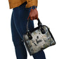 Ngugi wa Thiong O Shoulder Handbag Graffiti Resist Statement Ink Pen Revolution Fist Literary Activism - African Pride