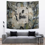 Ngugi wa Thiong O Tapestry Graffiti Resist Statement Ink Pen Revolution Fist Literary Activism - African Pride