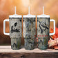 Ngugi wa Thiong O Tumbler With Handle Graffiti Resist Statement Ink Pen Revolution Fist Literary Activism - African Pride