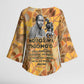 Ngugi wa Thiong O Kimono Sleeve Blouse African Literary Icon Portrait Cultural Revival - African Pride