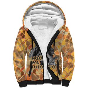 Ngugi wa Thiong O Sherpa Hoodie African Literary Icon Portrait Cultural Revival - African Pride