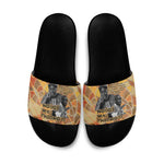 Ngugi wa Thiong O Slide Sandals African Literary Icon Portrait Cultural Revival - African Pride