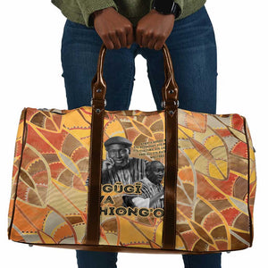 Ngugi wa Thiong O Travel Bag African Literary Icon Portrait Cultural Revival - African Pride