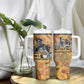 Ngugi wa Thiong O Tumbler With Handle African Literary Icon Portrait Cultural Revival - African Pride
